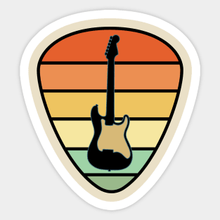 Vintage Guitar 7 Sticker